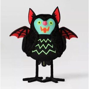 Featherly Friends™ 'Batrick' Felt Bird Halloween Decorative Figurine Hyde & EEK!